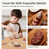 image:imageTiny Land Wooden Play Food for Kids Kitchen Pretend Food Dairy Set Toy  7PCS Dairy amp Drinks Set for Kid Play Kitchen Accessories Montessori Toy for Boy and GirlMeat