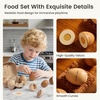 image:imageTiny Land Wooden Play Food for Kids Kitchen Pretend Food Dairy Set Toy  7PCS Dairy amp Drinks Set for Kid Play Kitchen Accessories Montessori Toy for Boy and GirlEgg