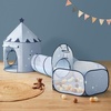 image:imageTiny Land 3in1 Kids Play Tunnel with Ball Pit amp Tent PopUp Crawl Toy  Foldable Indoor amp Outdoor Play Set With Carry Bag Breathable Mesh Design Easy Setup Gift For 2 Year Old Girls amp BoysBlue