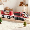 image:imageTiny Land Battery Operated Action Locomotive Train for Track Set  Powerful Engine Bullet Train Set Compatible with Major Brand Tracks  Battery Powered Track Toys for Boys Girls Kids WhiteRed