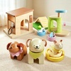 image:imageTiny Land Wooden Dollhouse Animal Set for Toddlers Dollhouse Accessories  Dolls House Furniture Sets for Toddlers Montessori Pretend Play Family Pets Set Toys Gift for Kids Age 3