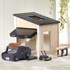 image:imageTiny Land Wooden Dollhouse Garage Set Expansion Furniture amp Accessories  Realistic Garage with Workbench Lawn Mower amp SUV Car Educational Pretend Play Expansion Set Gift for Kids