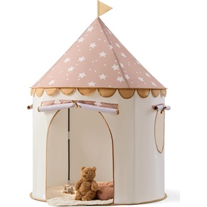 image:imageTiny Land Kids Play Tent Blue Castle Pop Up Tent for Toddlers Indoor  Portable Playhouse for Fun amp Imaginative Play Cute Toys Gifts for 2 Year Old Girl amp BoyKhaki
