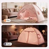 image:imageTiny Land Twin Bed Tent for Kids 77 x 40 x 46 Pink Play TentPink