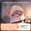 image:imageTiny Land Twin Bed Tent for Kids 77 x 40 x 46 Pink Play TentPink