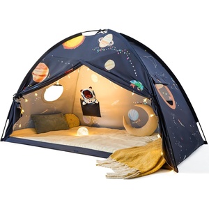 image:imageTiny Land Twin Bed Tent for Kids 77 x 40 x 46 Pink Play TentDark Navy