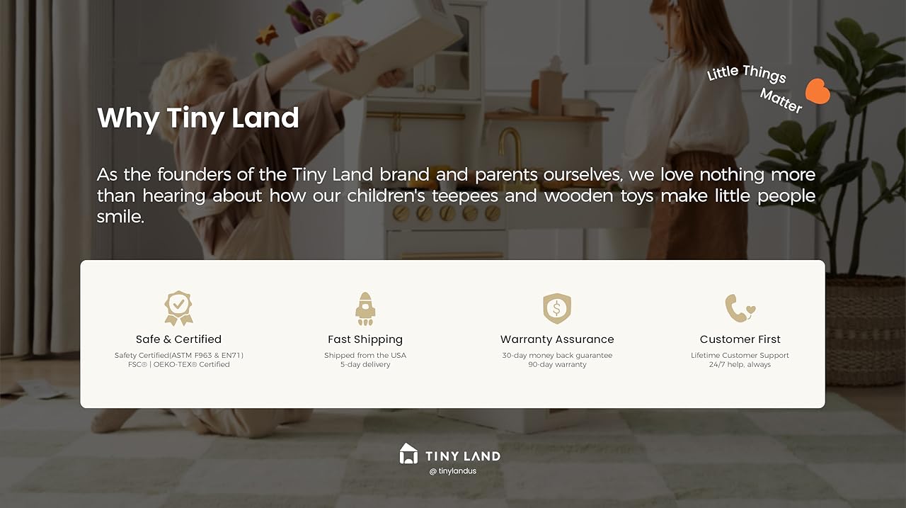 Tiny Land | Stylish Sustainable Play – Montessori‑Inspired Kids Toy Collection